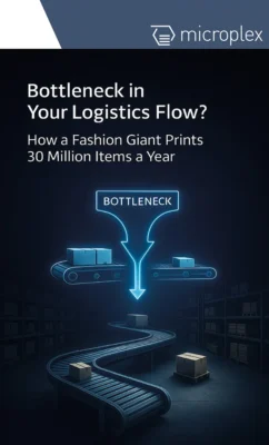 Graphic Bottleneck in your logistics flow?
