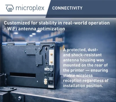 Connectivity - Customized for stability in real world operation
