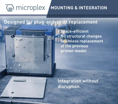 Mounting & Integration - plug-and print