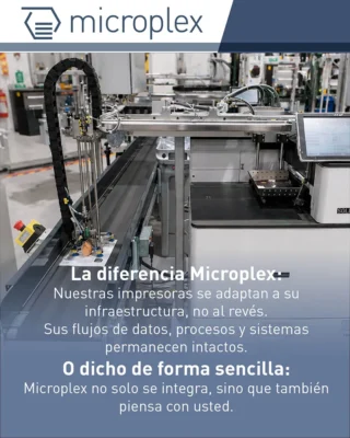 La diferencia Microplex: Nuestras impresoras se adaptan a su infraestructura,