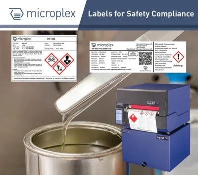 logiJET TC8 - Labels for Safety Compliance 