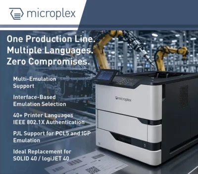 One production line, multiple emulations – use Microplex SOLID 52A4.