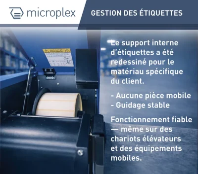 Manipulation des étiquettes