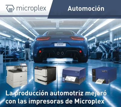 La producción automotriz mejoró con las impresoras de Microplex.