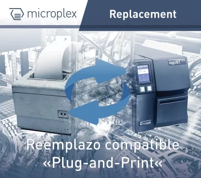 Microplex ofrece reemplazo para impresoras Intellibar