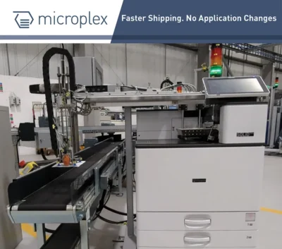 Fully automated shippment processes and manual packing stations