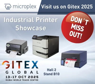 Industrial Printer Showcase, Hall 2 Stand B10 at Gitex Dubai